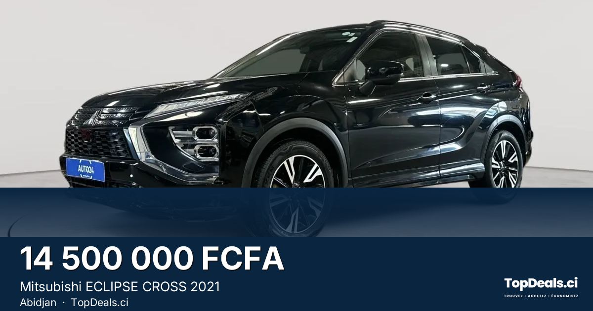 Aperçu du partage – Mitsubishi ECLIPSE CROSS 2021
