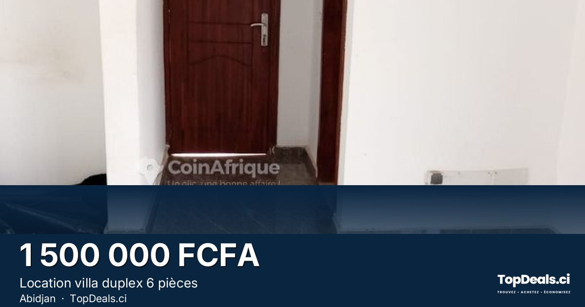 Aperçu du partage – Location villa duplex 6 pièces