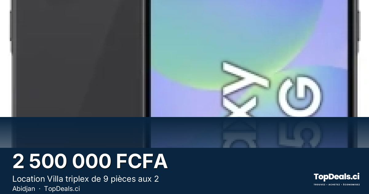 Aperçu du partage – Location Villa triplex de 9 pièces aux 2