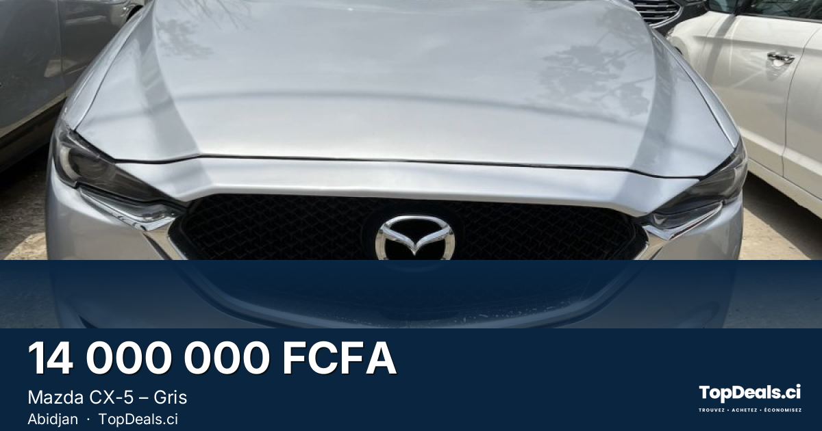 Aperçu du partage – Mazda CX-5 – Gris