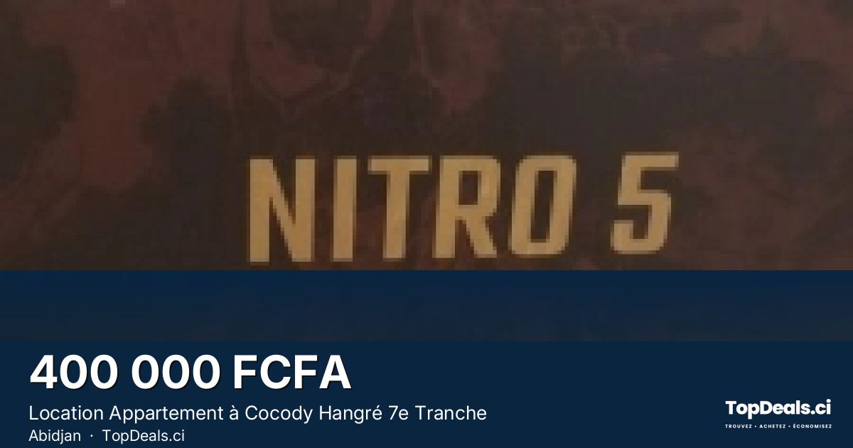 Aperçu du partage – Location Appartement à Cocody Hangré 7e Tranche