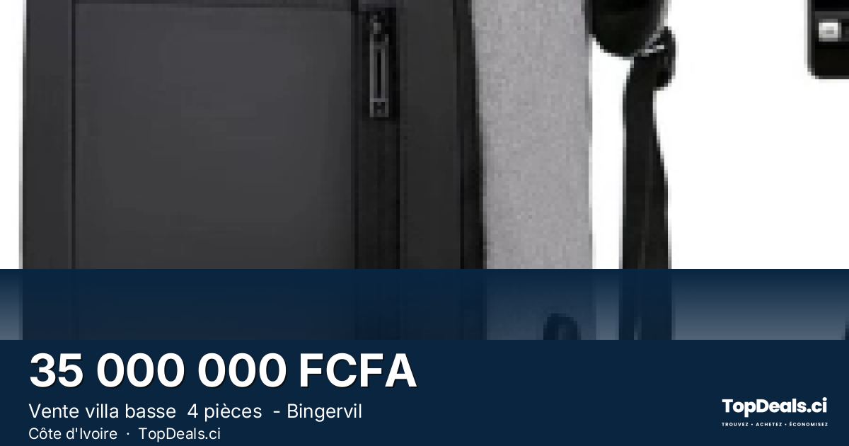 Aperçu du partage – Vente villa basse  4 pièces  - Bingervil