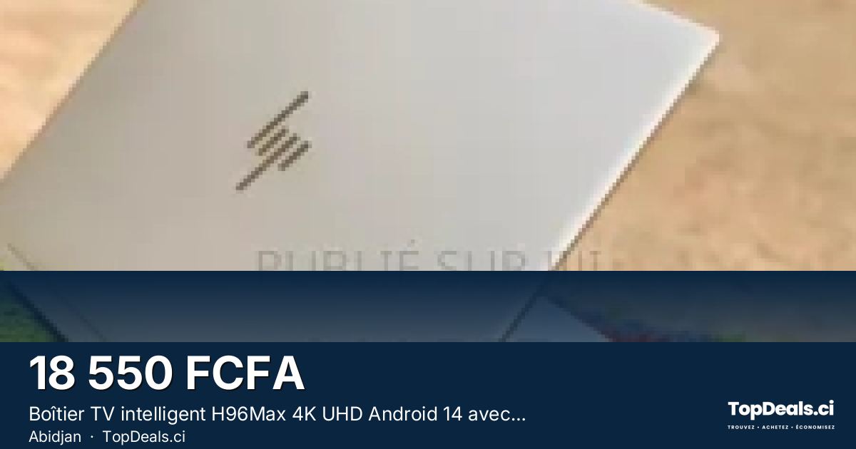 Aperçu du partage – Boîtier TV intelligent H96Max 4K UHD Android 14 avec télécommande, 2 Go + 16 Go, prise UK