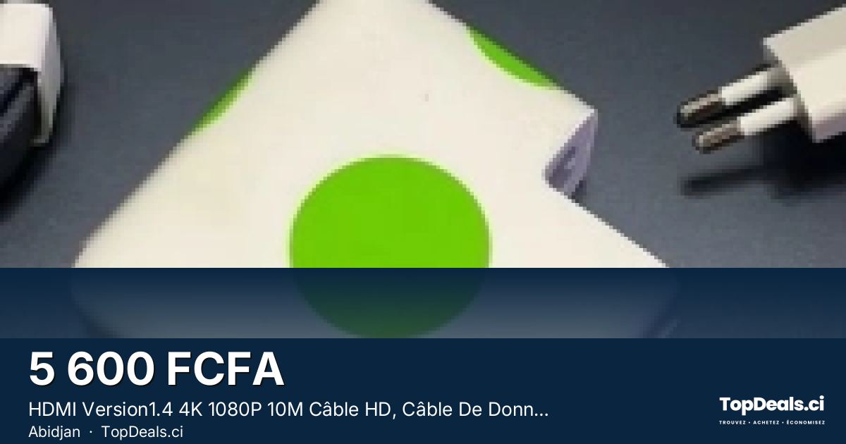Aperçu du partage – HDMI Version1.4 4K 1080P 10M Câble HD, Câble De Données, Adapté Pour TV, Moniteur,projecteur...