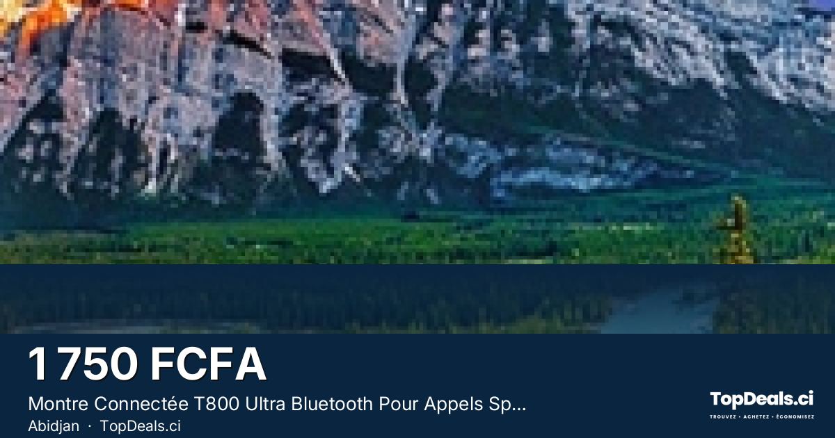 Aperçu du partage – Montre Connectée T800 Ultra Bluetooth Pour Appels Sportifs Et Fitness Série 8