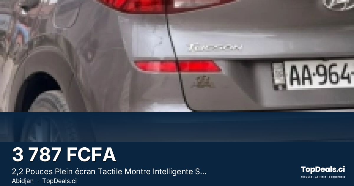 Aperçu du partage – 2,2 Pouces Plein écran Tactile Montre Intelligente Sport Fitness Téléphone