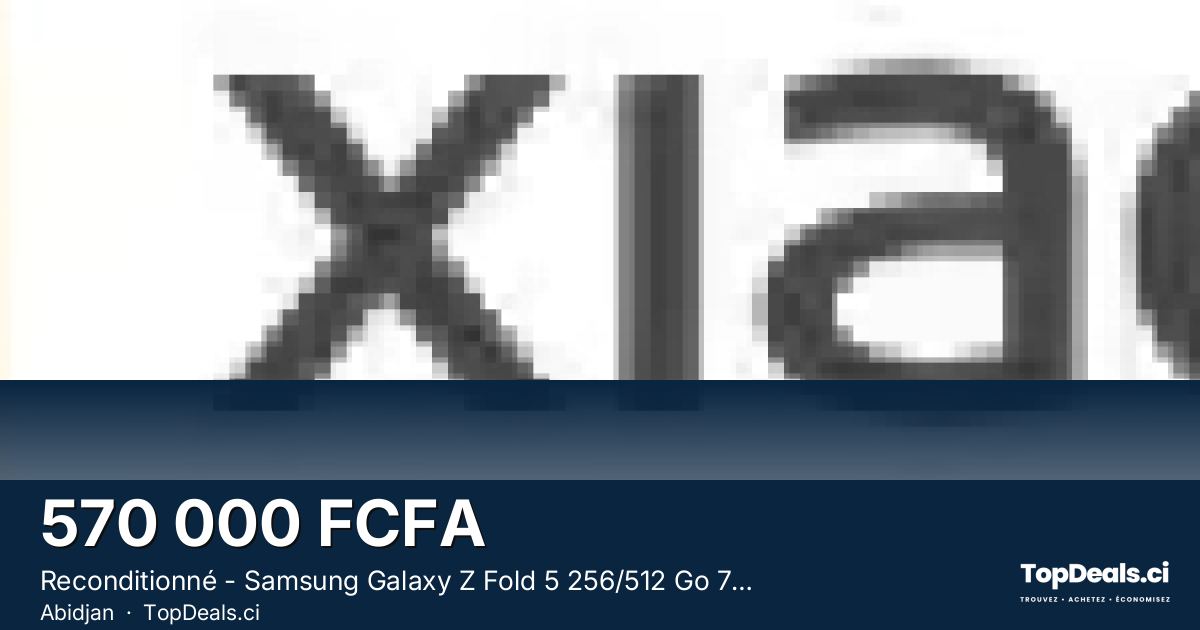 Aperçu du partage – Reconditionné - Samsung Galaxy Z Fold 5 256/512 Go 7.6" - Garantie 12 mois