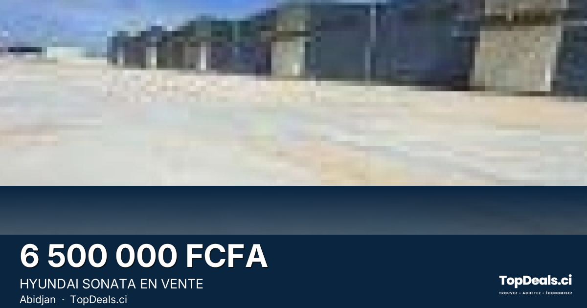 Aperçu du partage – HYUNDAI SONATA EN VENTE