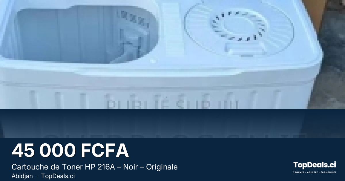 Aperçu du partage – Cartouche de Toner HP 216A – Noir – Originale