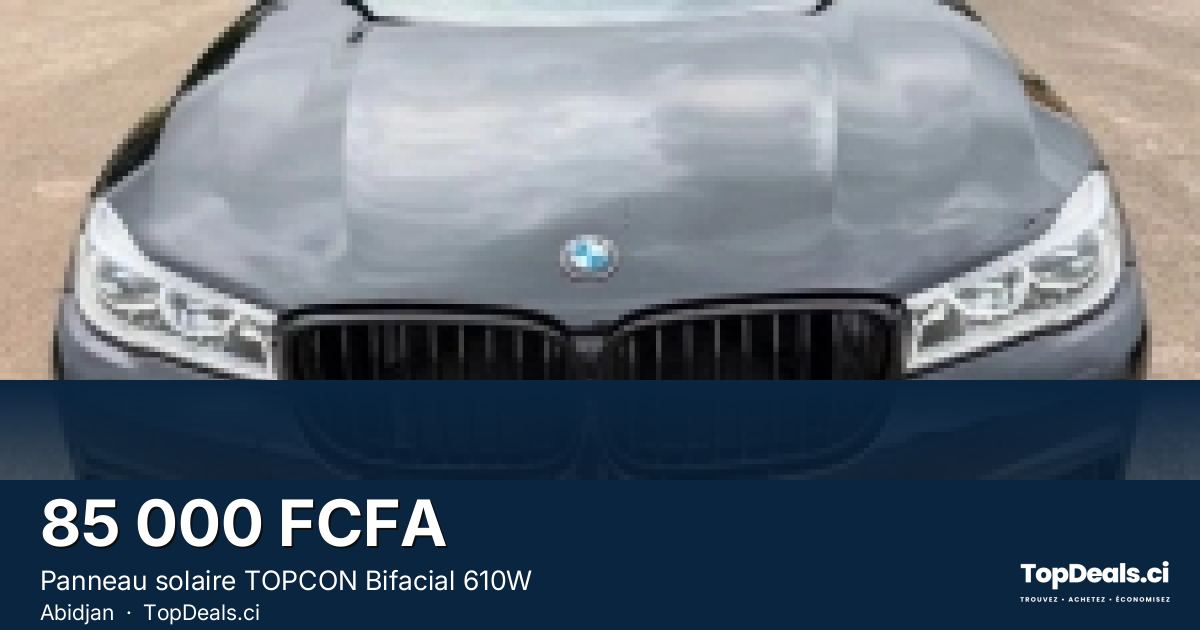 Aperçu du partage – Panneau solaire TOPCON Bifacial 610W