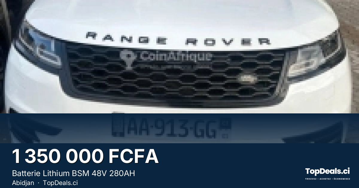 Aperçu du partage – Batterie Lithium BSM 48V 280AH