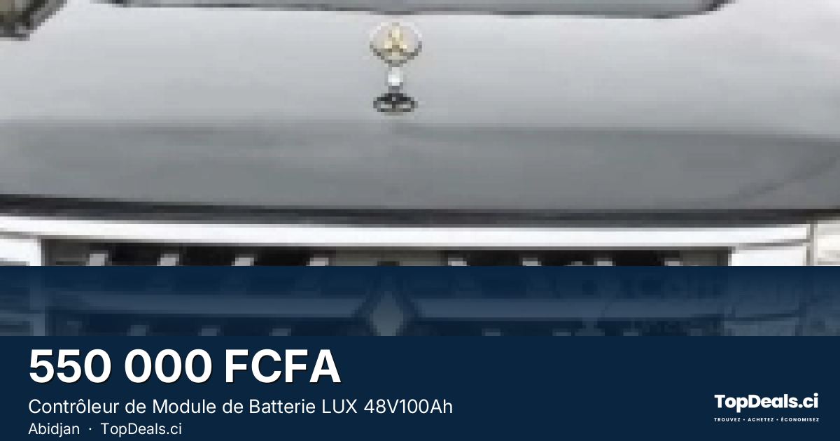 Aperçu du partage – Contrôleur de Module de Batterie LUX 48V100Ah