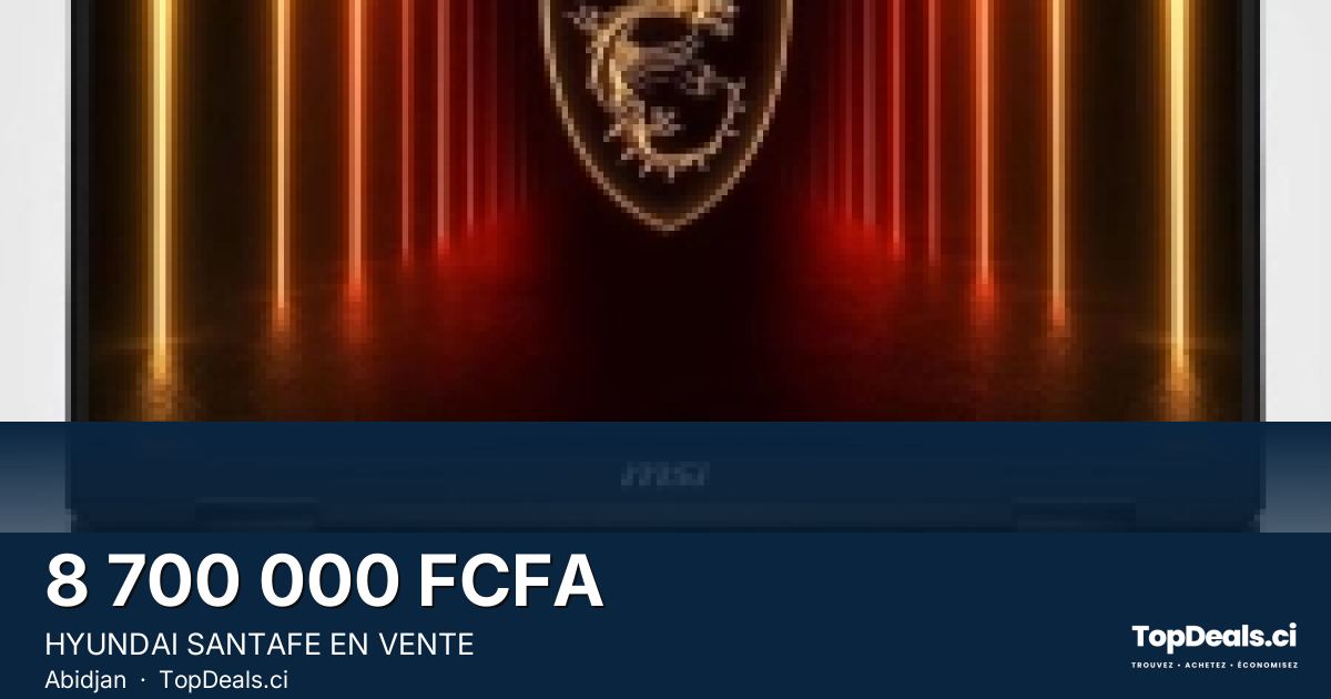Aperçu du partage – HYUNDAI SANTAFE EN VENTE