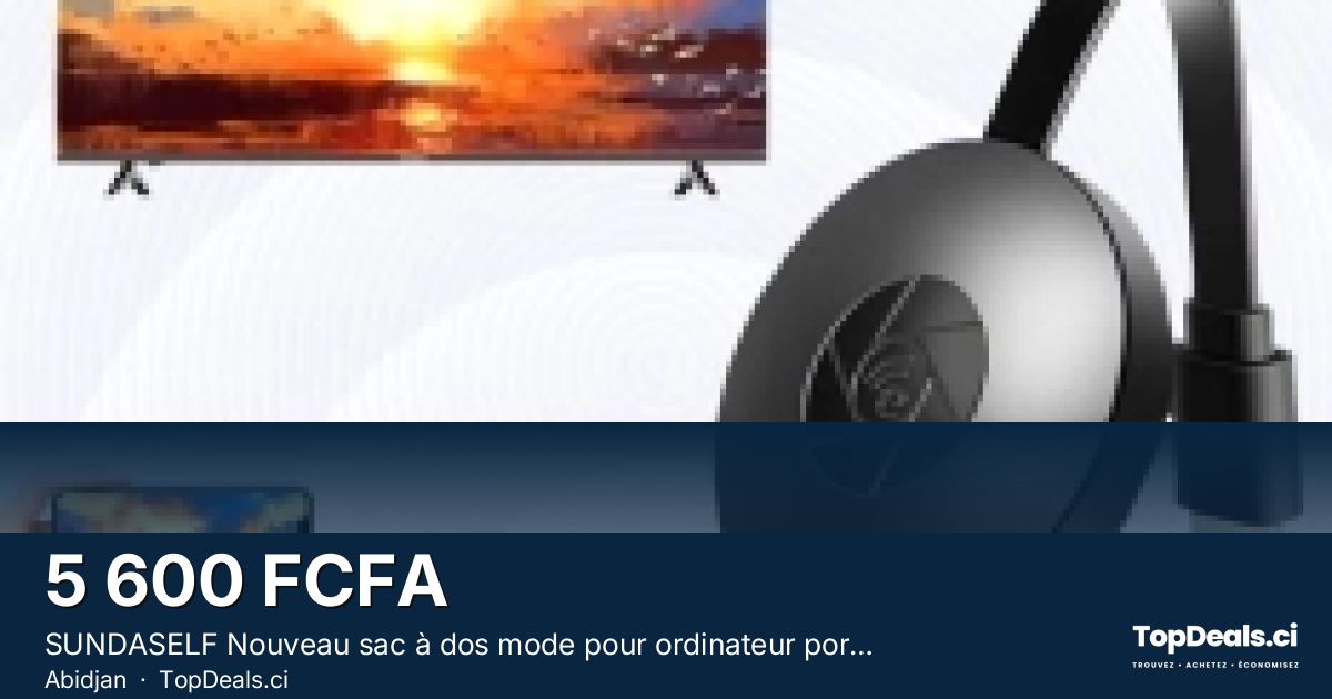 Aperçu du partage – SUNDASELF Nouveau sac à dos mode pour ordinateur portable à grande capacité avec port d...