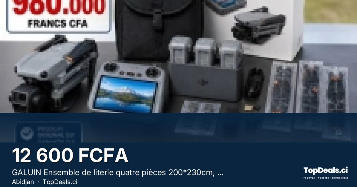 Aperçu du partage – GALUIN Ensemble de literie quatre pièces 200*230cm, en polaire brossée douce pour la pe...