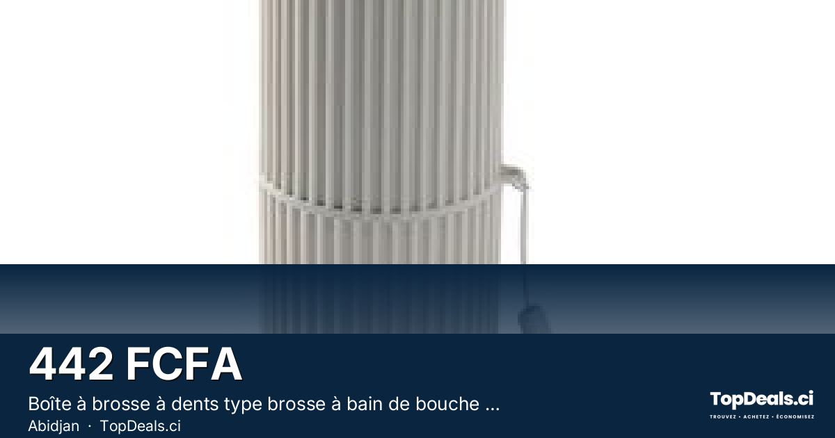 Aperçu du partage – Boîte à brosse à dents type brosse à bain de bouche gobelet de toilette récipient à den...