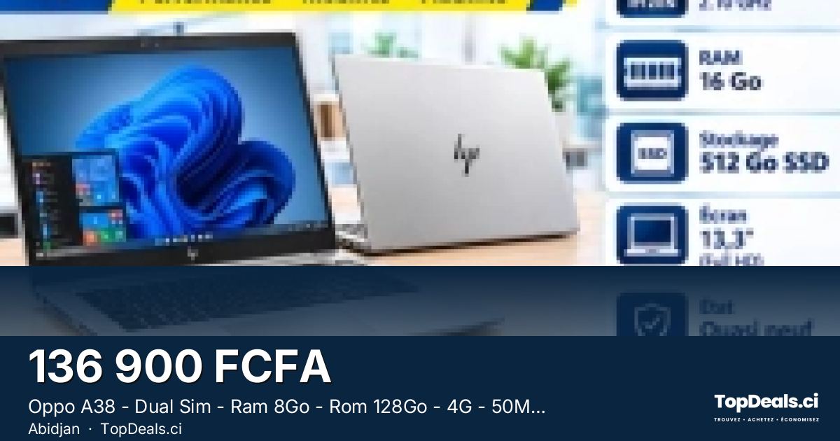 Aperçu du partage – Oppo A38 - Dual Sim - Ram 8Go - Rom 128Go - 4G - 50Mpx