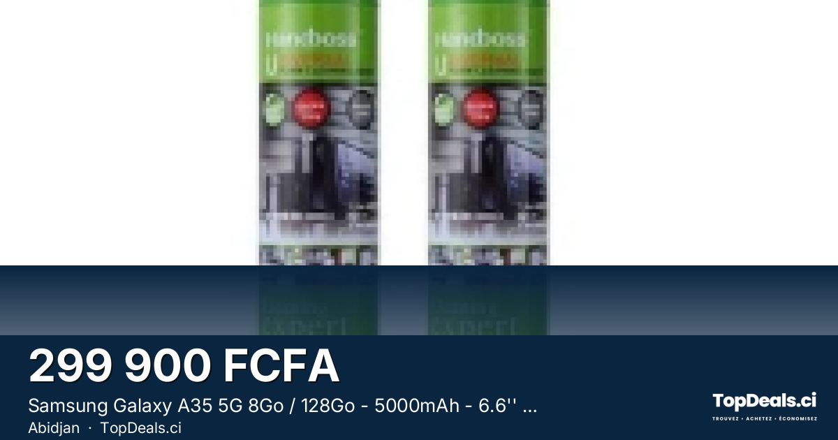Aperçu du partage – Samsung Galaxy A35 5G 8Go / 128Go - 5000mAh - 6.6'' AMOLED