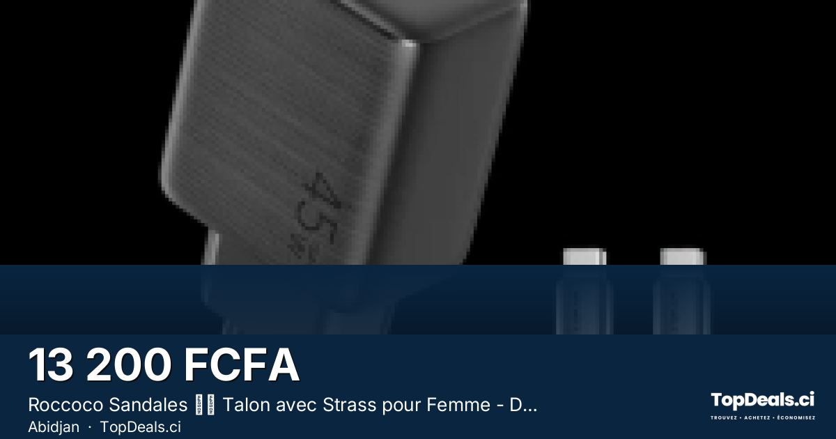 Aperçu du partage – Roccoco Sandales �� Talon avec Strass pour Femme - Doré