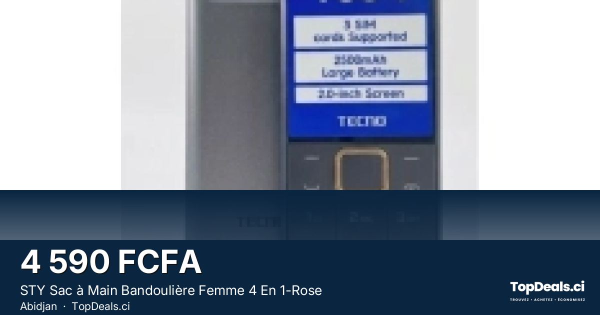 Aperçu du partage – STY Sac à Main Bandoulière Femme 4 En 1-Rose