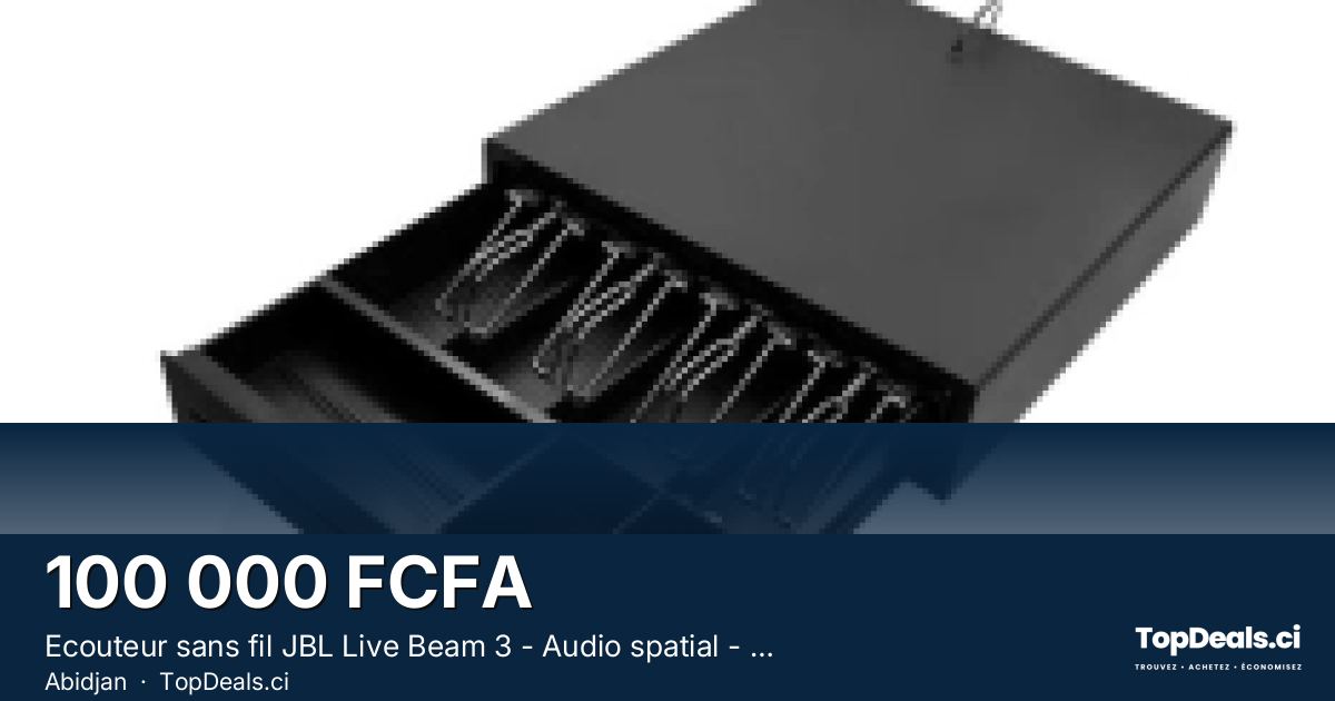 Aperçu du partage – Ecouteur sans fil JBL Live Beam 3 - Audio spatial - IP55 - Réduction de bruit adaptative avec c