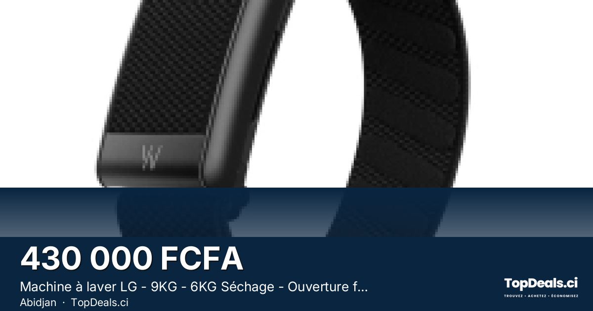 Aperçu du partage – Machine à laver LG - 9KG - 6KG Séchage - Ouverture frontale - Moteur Inverter Direct Drive - Wi