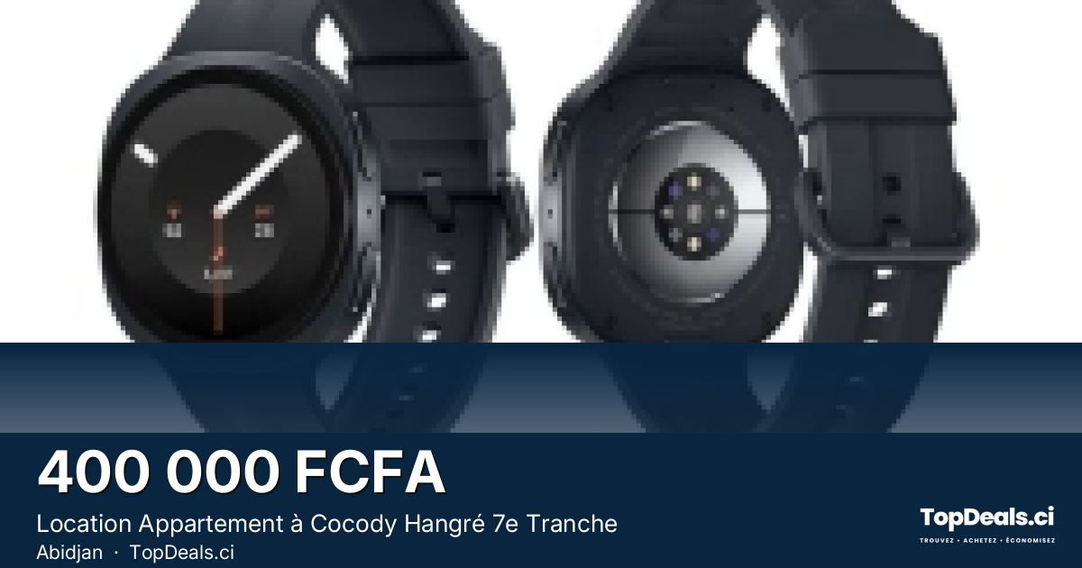 Aperçu du partage – Location Appartement à Cocody Hangré 7e Tranche