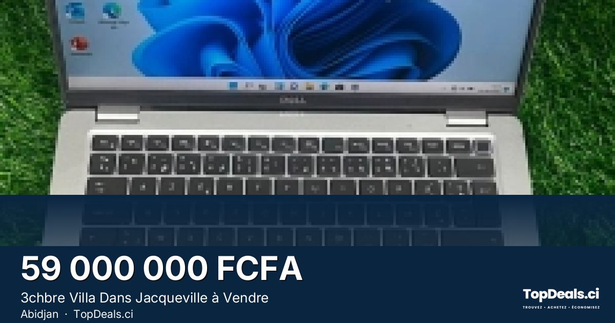 Aperçu du partage – 3chbre Villa Dans Jacqueville à Vendre