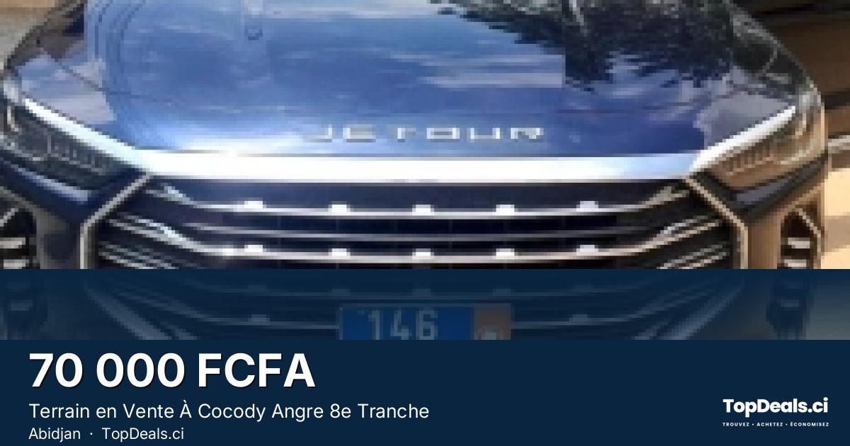 Aperçu du partage – Terrain en Vente À Cocody Angre 8e Tranche