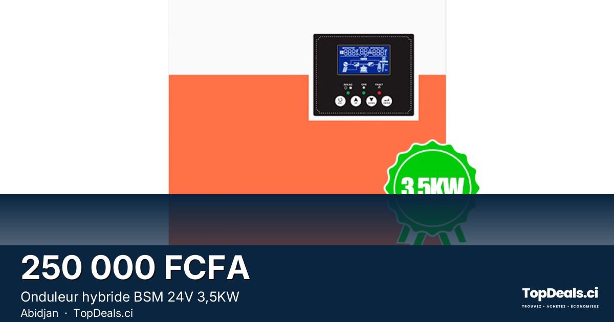 Aperçu du partage – Onduleur hybride BSM 24V 3,5KW