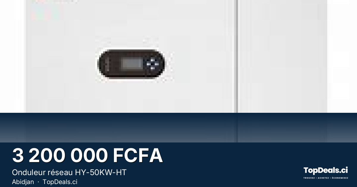 Aperçu du partage – Onduleur réseau HY-50KW-HT