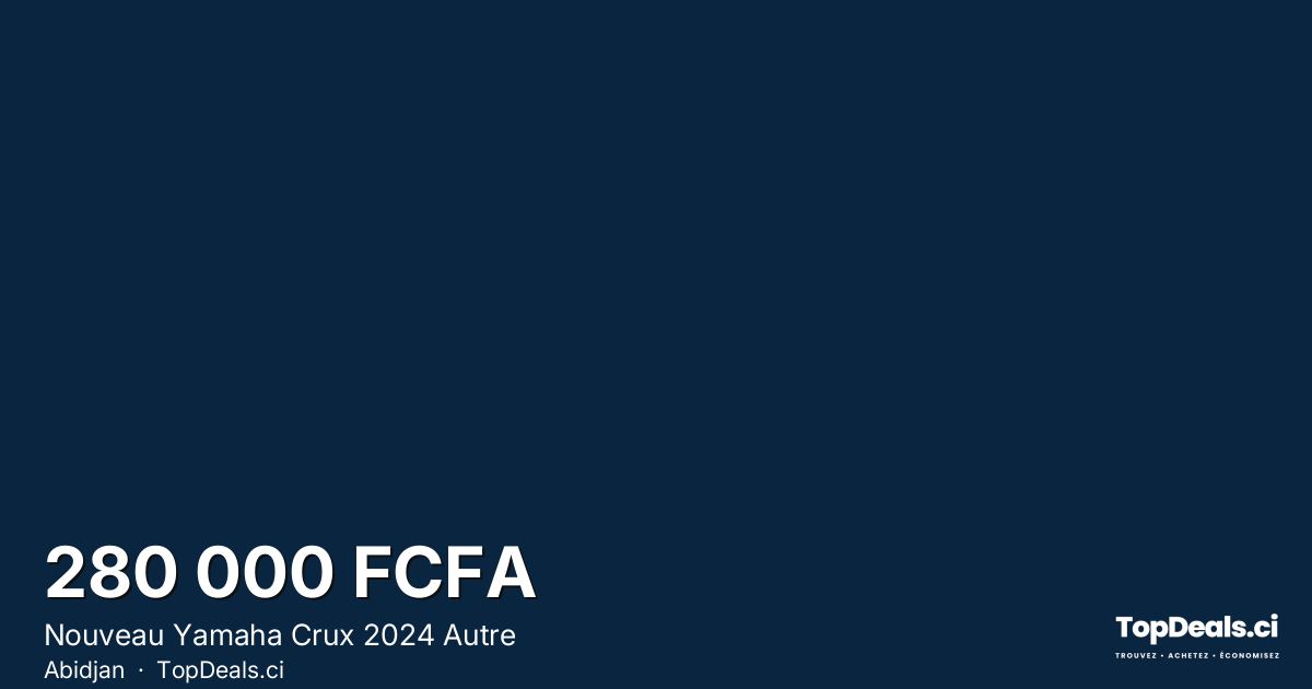 Aperçu du partage – Nouveau Yamaha Crux 2024 Autre