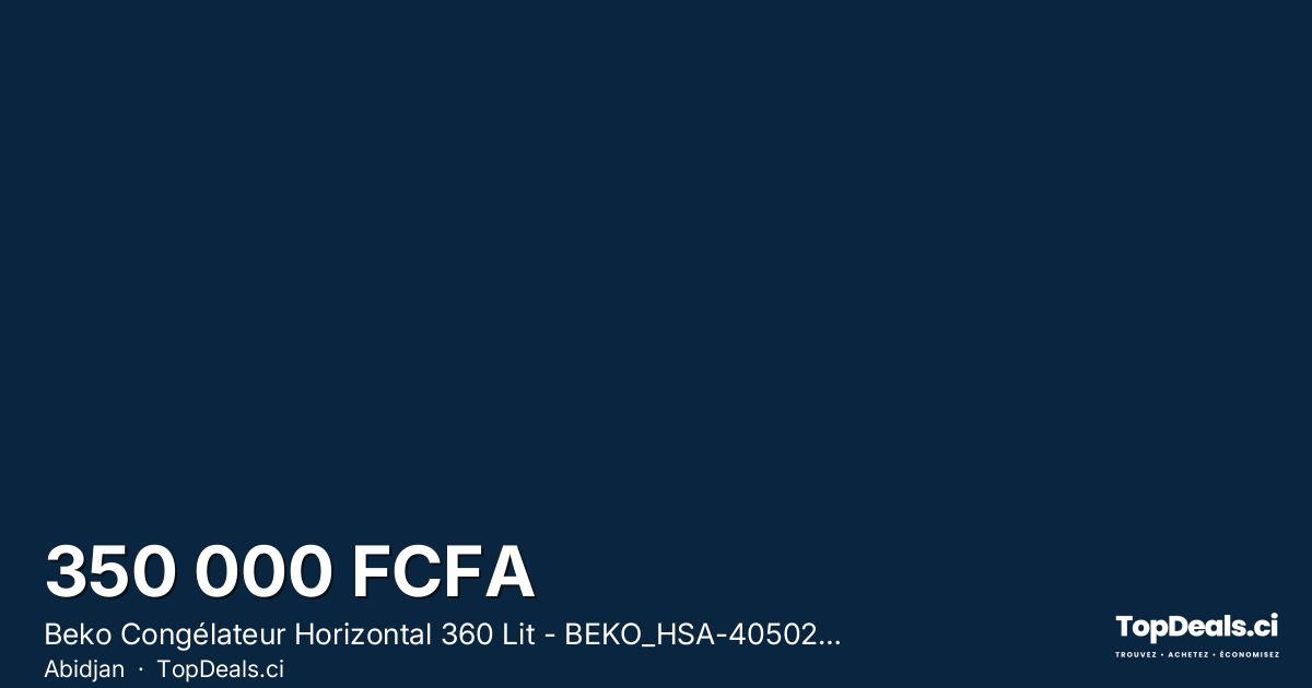 Aperçu du partage – Beko Congélateur Horizontal 360 Lit - BEKO_HSA-40502-S