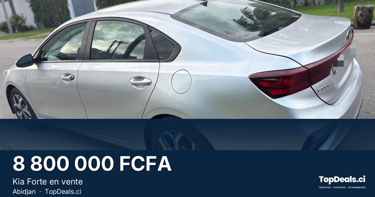 Aperçu du partage – Kia Forte en vente
