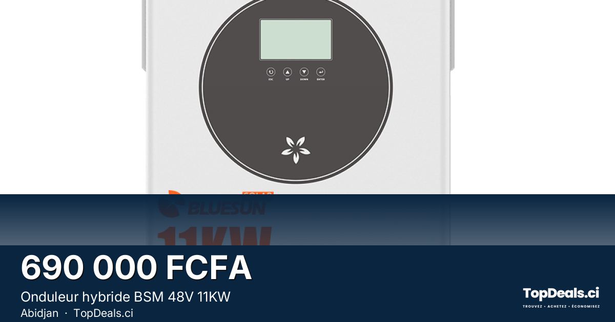 Aperçu du partage – Onduleur hybride BSM 48V 11KW