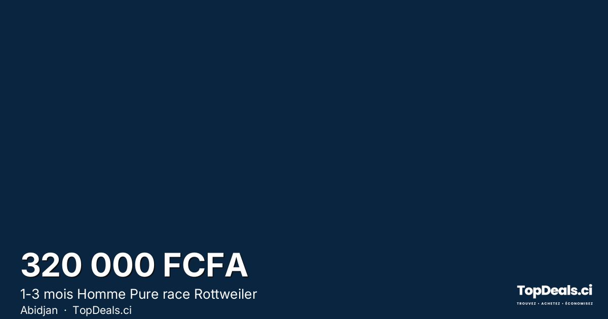 Aperçu du partage – 1-3 mois Homme Pure race Rottweiler