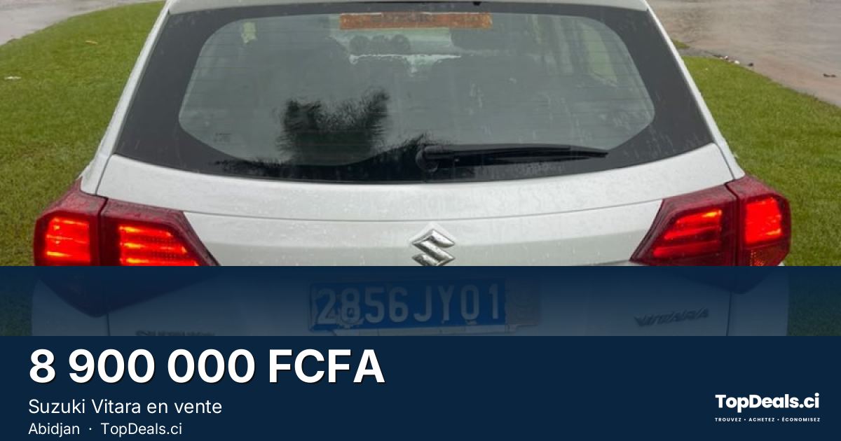 Aperçu du partage – Suzuki Vitara en vente