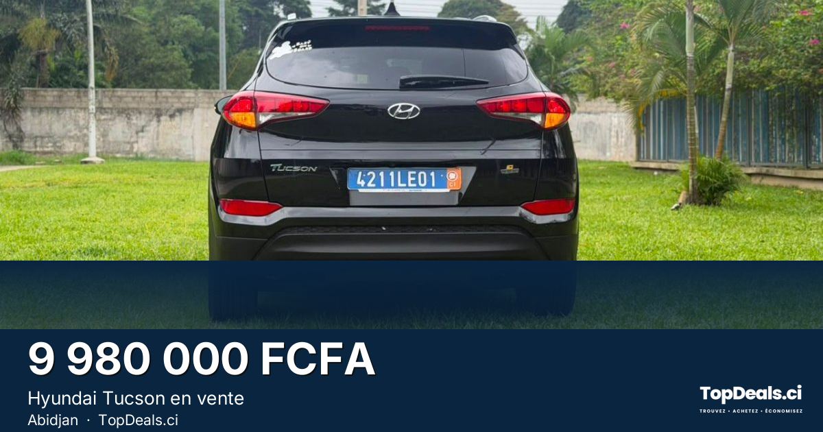 Aperçu du partage – Hyundai Tucson en vente