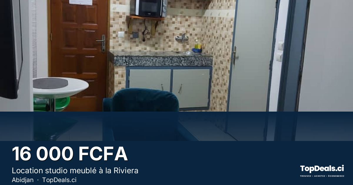 Aperçu du partage – Location studio meublé à la Riviera