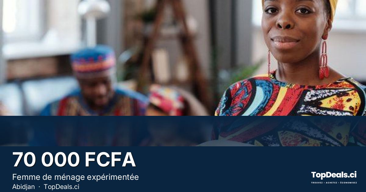 Aperçu du partage – Femme de ménage expérimentée