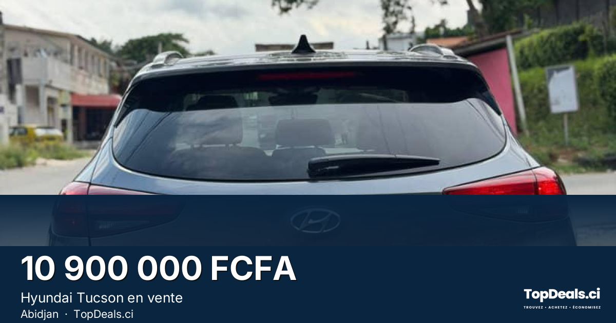 Aperçu du partage – Hyundai Tucson en vente