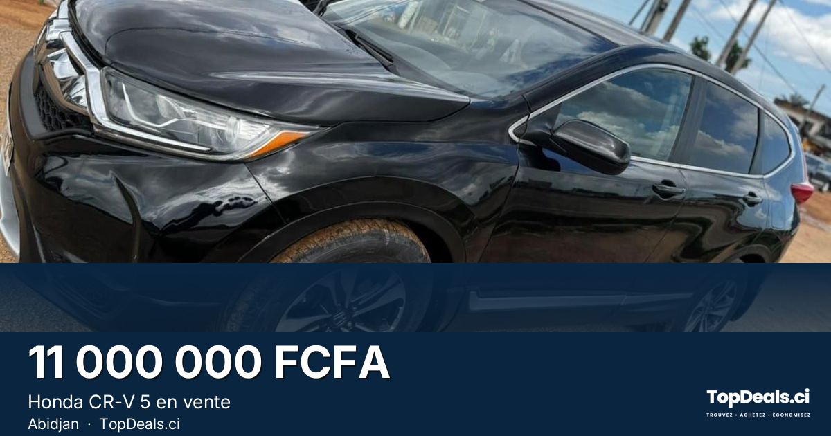 Aperçu du partage – Honda CR-V 5 en vente