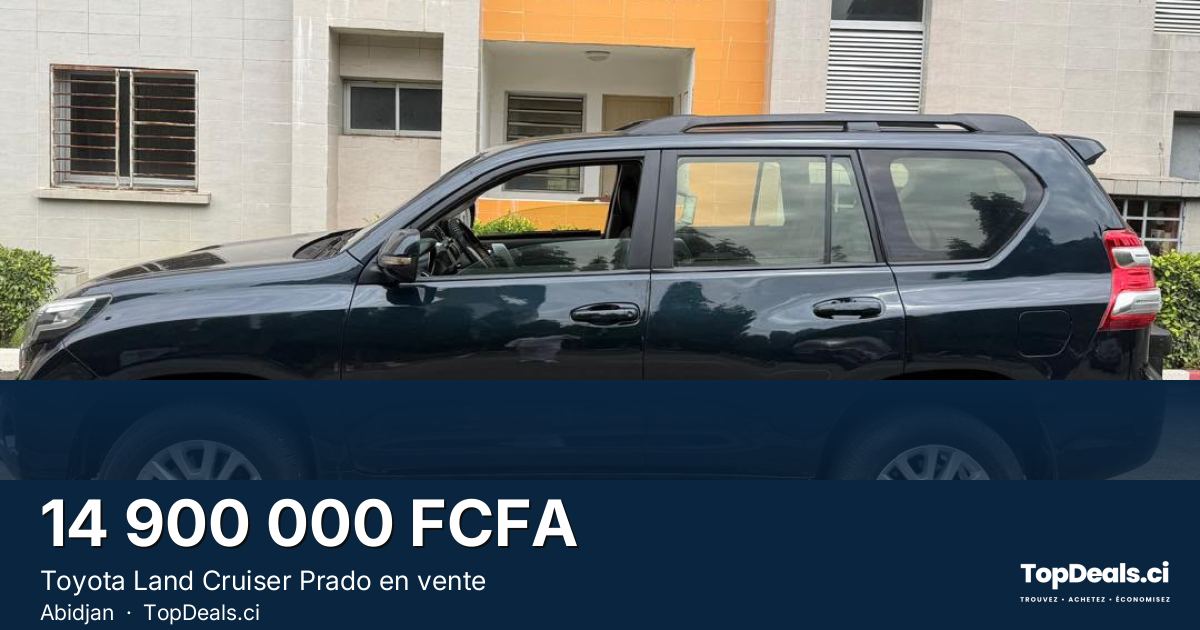 Aperçu du partage – Toyota Land Cruiser Prado en vente