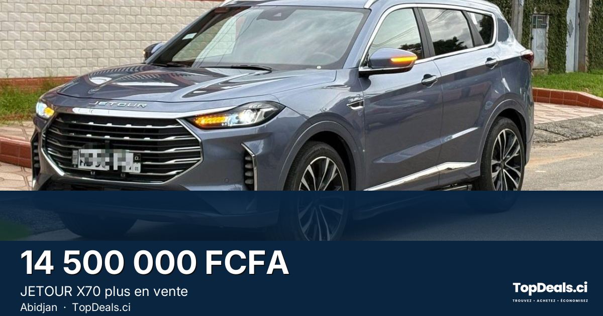 Aperçu du partage – JETOUR X70 plus en vente