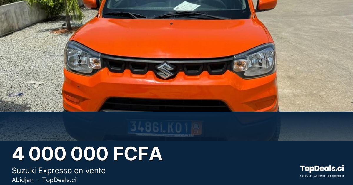 Aperçu du partage – Suzuki Expresso en vente