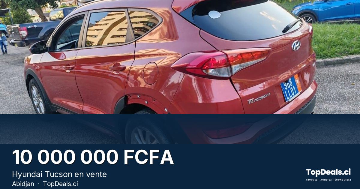 Aperçu du partage – Hyundai Tucson en vente