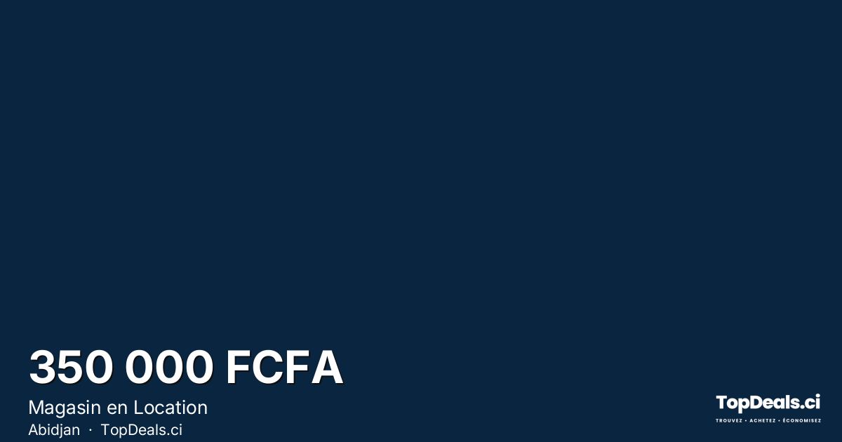 Aperçu du partage – Magasin en Location