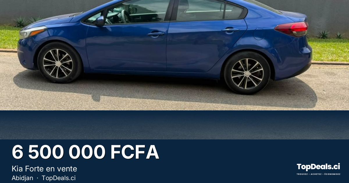 Aperçu du partage – Kia Forte en vente