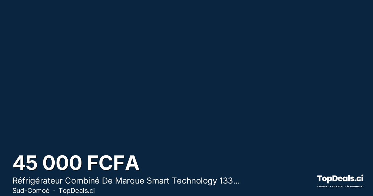 Aperçu du partage – Réfrigérateur Combiné De Marque Smart Technology 133litres