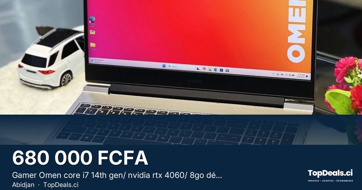 Aperçu du partage – Gamer Omen core i7 14th gen/ nvidia rtx 4060/ 8go dédi